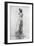 Maude, Standing, 1873-James Abbott McNeill Whistler-Framed Giclee Print