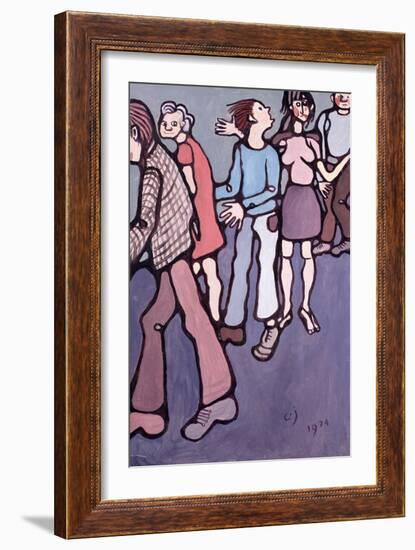 Maudsley Hospital Inmates, 1974-Charlotte Johnson Wahl-Framed Giclee Print