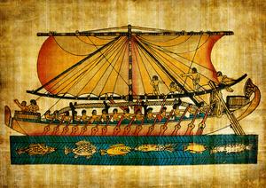 Ancient Egyptian Parchment by Maugli-l