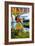 Maui, Hawaii - Hula Girl on Coast-Lantern Press-Framed Art Print