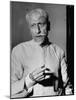 Maulana Azad, Moslem Head of India's Congress Party, Holding a Lit Cigar-Margaret Bourke-White-Mounted Photographic Print