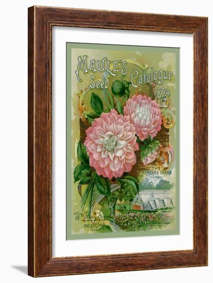 Maule's Seed Catalogue, 1894-null-Framed Art Print