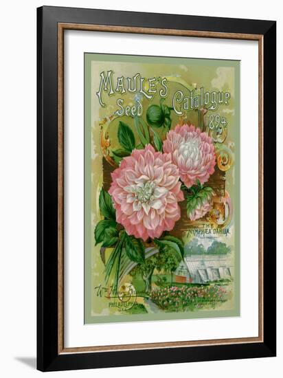 Maule's Seed Catalogue, 1894-null-Framed Art Print