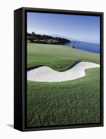 Mauna Kea Golf Course, Hawaii, USA-null-Framed Premier Image Canvas