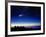 Mauna Kea Observatory & Comet Hale-Bopp-David Nunuk-Framed Photographic Print