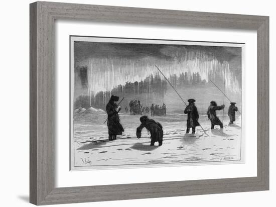 Maupertuis in Lapland-J. Ansseau-Framed Art Print