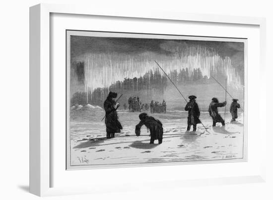 Maupertuis in Lapland-J. Ansseau-Framed Art Print