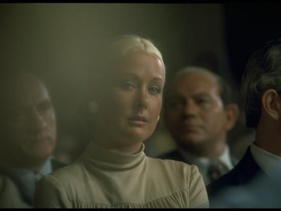 Maureen Dean Listening To Husband John S Testimony During Maureen Dean Listening To Husband John S Testimony During Watergate Hearings Premium Photographic Print By Gjon Mili Art