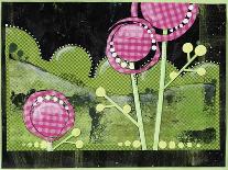 Garden of Whimsical Flowers IV-Maureen Lisa Costello-Framed Giclee Print