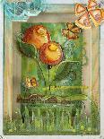 Garden of Whimsical Flowers IV-Maureen Lisa Costello-Framed Giclee Print