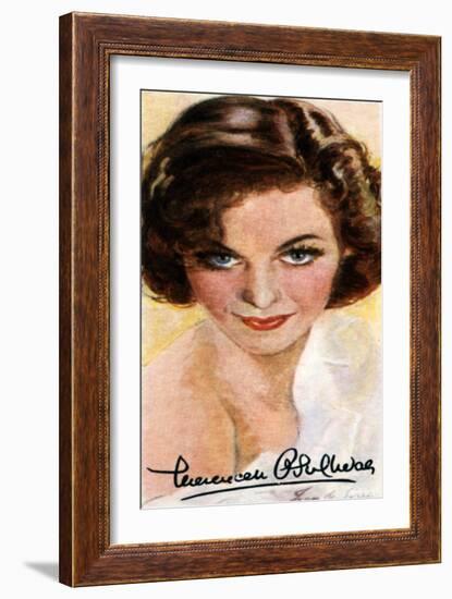 Maureen O?Sullivan, (1911-199), Irish Actress, 20th Century-null-Framed Giclee Print