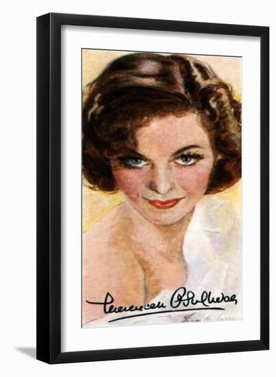 Maureen O?Sullivan, (1911-199), Irish Actress, 20th Century-null-Framed Giclee Print
