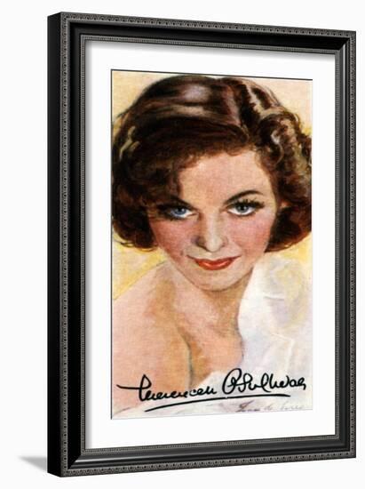 Maureen O?Sullivan, (1911-199), Irish Actress, 20th Century-null-Framed Giclee Print