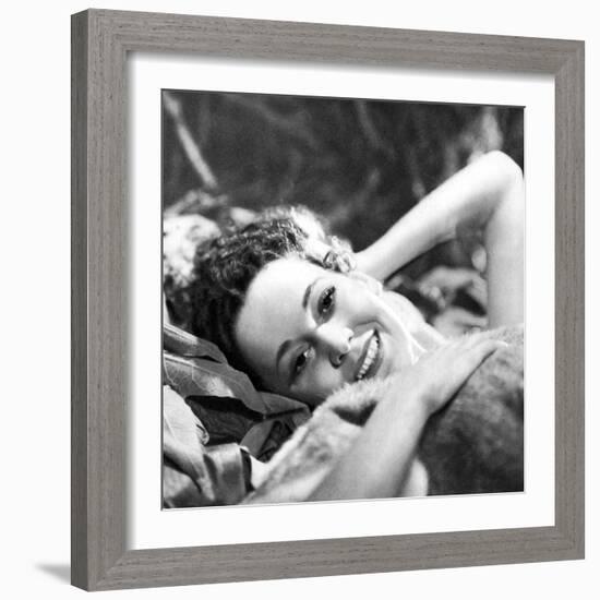 Maureen O'Sullivan, Irish Born American Actress, 1934-1935-null-Framed Premium Giclee Print