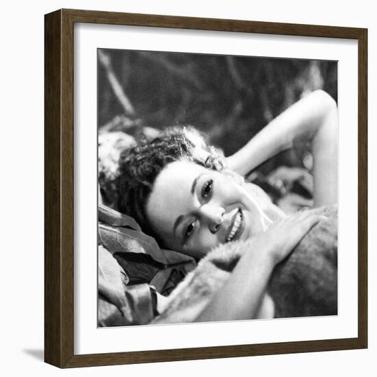 Maureen O'Sullivan, Irish Born American Actress, 1934-1935-null-Framed Giclee Print