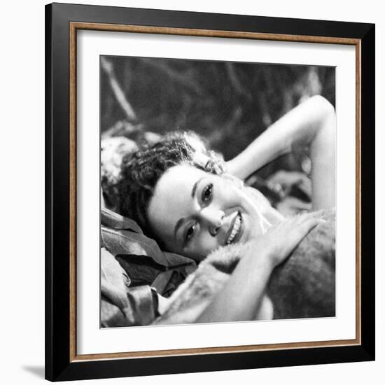 Maureen O'Sullivan, Irish Born American Actress, 1934-1935-null-Framed Giclee Print