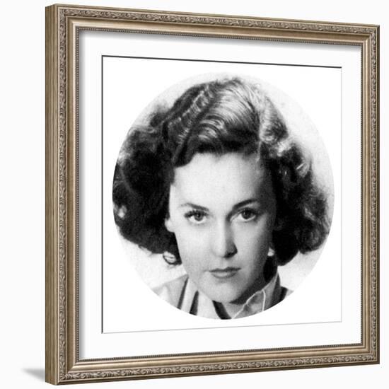 Maureen O'Sullivan, Irish Born American Actress, 1934-1935-null-Framed Giclee Print