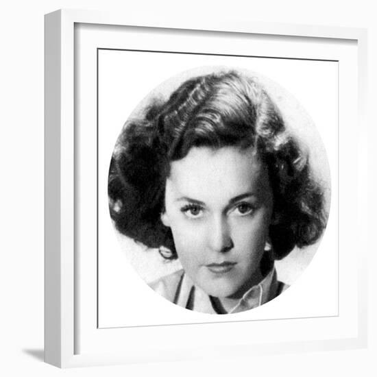 Maureen O'Sullivan, Irish Born American Actress, 1934-1935-null-Framed Premium Giclee Print