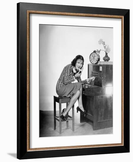 Maureen O'Sullivan-null-Framed Photographic Print