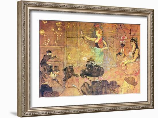 Mauri Dance-Henri de Toulouse-Lautrec-Framed Premium Giclee Print