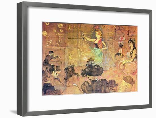 Mauri Dance-Henri de Toulouse-Lautrec-Framed Art Print