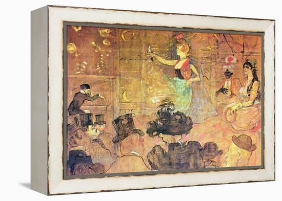 Mauri Dance-Henri de Toulouse-Lautrec-Framed Stretched Canvas