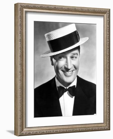 Maurice Chevalier, 1930s-null-Framed Photo