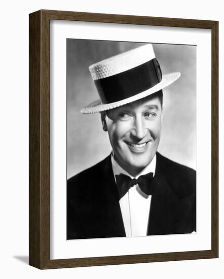 Maurice Chevalier, 1930s-null-Framed Photo