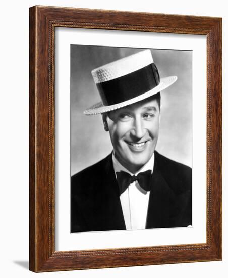 Maurice Chevalier, 1930s-null-Framed Photo