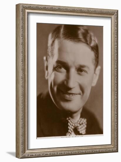 Maurice Chevalier, French Actor, Singer and Entertainer-null-Framed Photographic Print