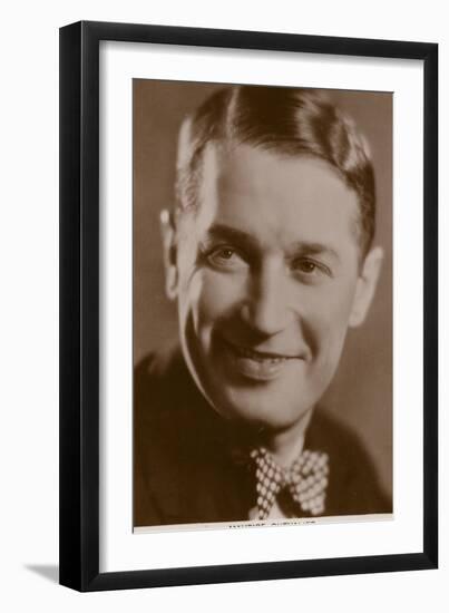 Maurice Chevalier, French Actor, Singer and Entertainer-null-Framed Photographic Print