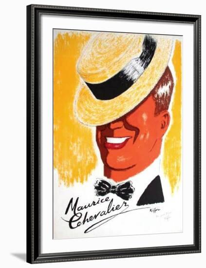 Maurice Chevalier-Charles Kiffer-Framed Limited Edition