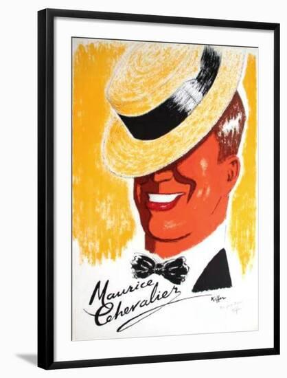 Maurice Chevalier-Charles Kiffer-Framed Limited Edition