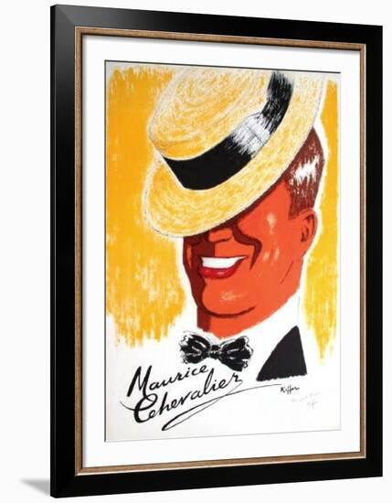 Maurice Chevalier-Charles Kiffer-Framed Limited Edition