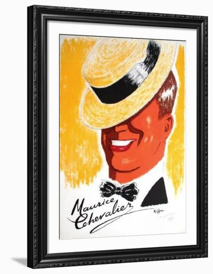 Maurice Chevalier-Charles Kiffer-Framed Limited Edition