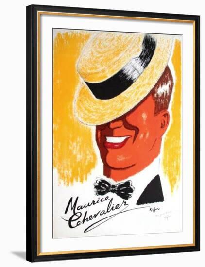 Maurice Chevalier-Charles Kiffer-Framed Limited Edition