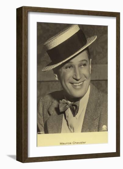 Maurice Chevalier-null-Framed Photographic Print