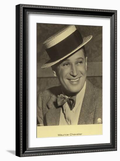 Maurice Chevalier-null-Framed Photographic Print