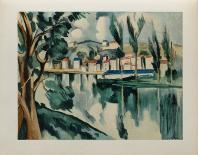 Restaurant La Machine at Bougival-Maurice De Vlaminck-Art Print