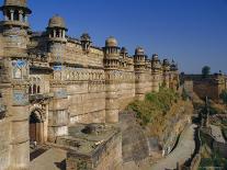 The Walls of Gwalior Fort, Madhya Pradesh, India-Maurice Joseph-Framed Photographic Print