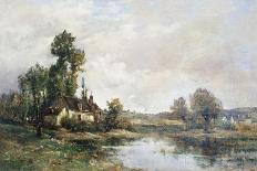 The Farm on the Pond-Maurice Levis-Giclee Print