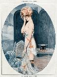 Woman Dressing, Milliere-Maurice Milliere-Art Print