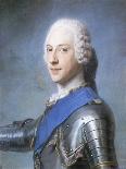 Portrait of Prince Charles Edward Stuart, Bust Length, in Profile to the Left, His Head Turned to…-Maurice Quentin de La Tour-Giclee Print