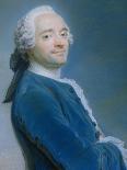 Portrait of King Louis XV 1748-Maurice Quentin de La Tour-Giclee Print
