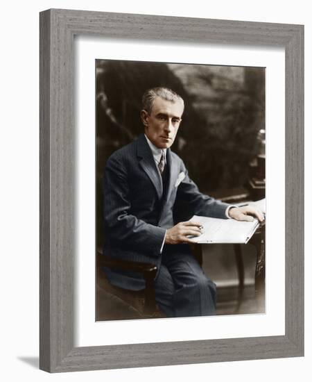 Maurice Ravel, C 1930-null-Framed Photographic Print