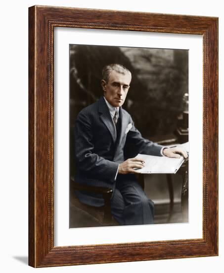 Maurice Ravel, C 1930-null-Framed Photographic Print