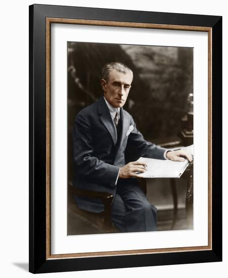 Maurice Ravel, C 1930-null-Framed Photographic Print