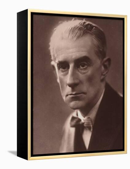 Maurice Ravel, C 1935-null-Framed Premier Image Canvas