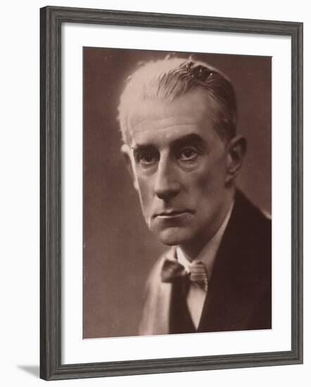 Maurice Ravel, C 1935-null-Framed Photographic Print