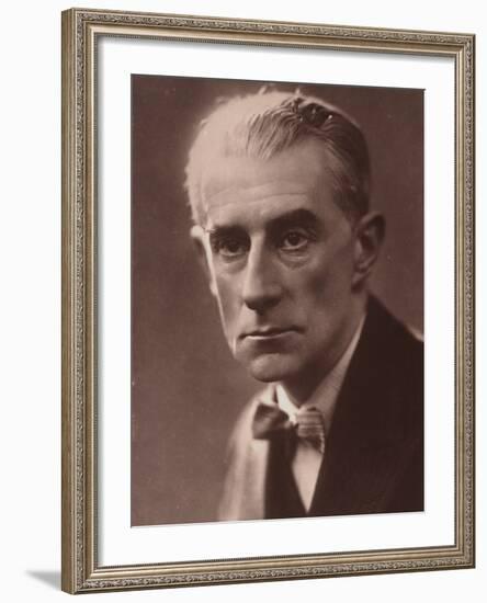 Maurice Ravel, C 1935-null-Framed Photographic Print